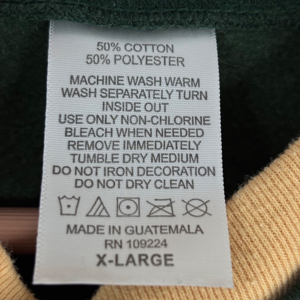 VTG Country Store Double Collar Crewneck Sweatshirt XL Embroidered Owl Granny - Picture 6 of 10